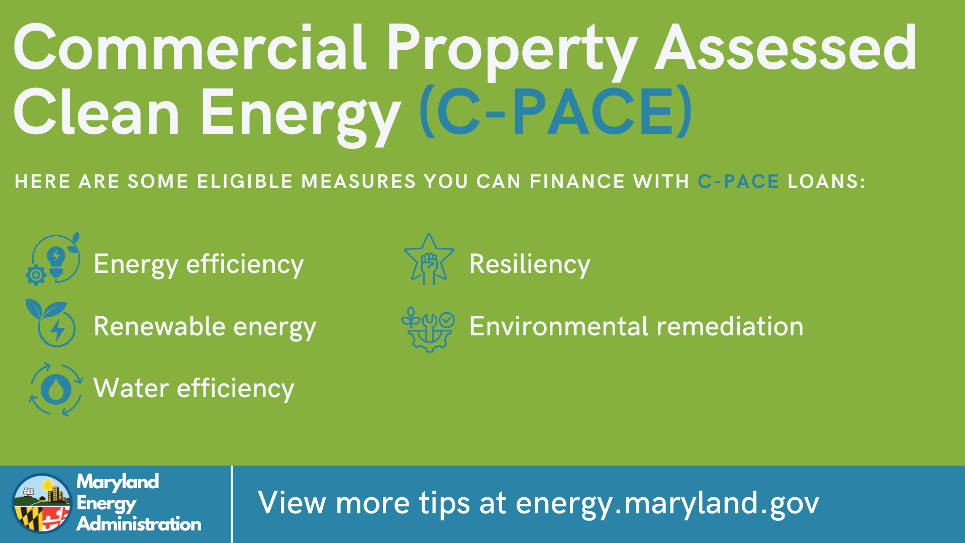 Commercial Property Assessed Clean Energy C Pace